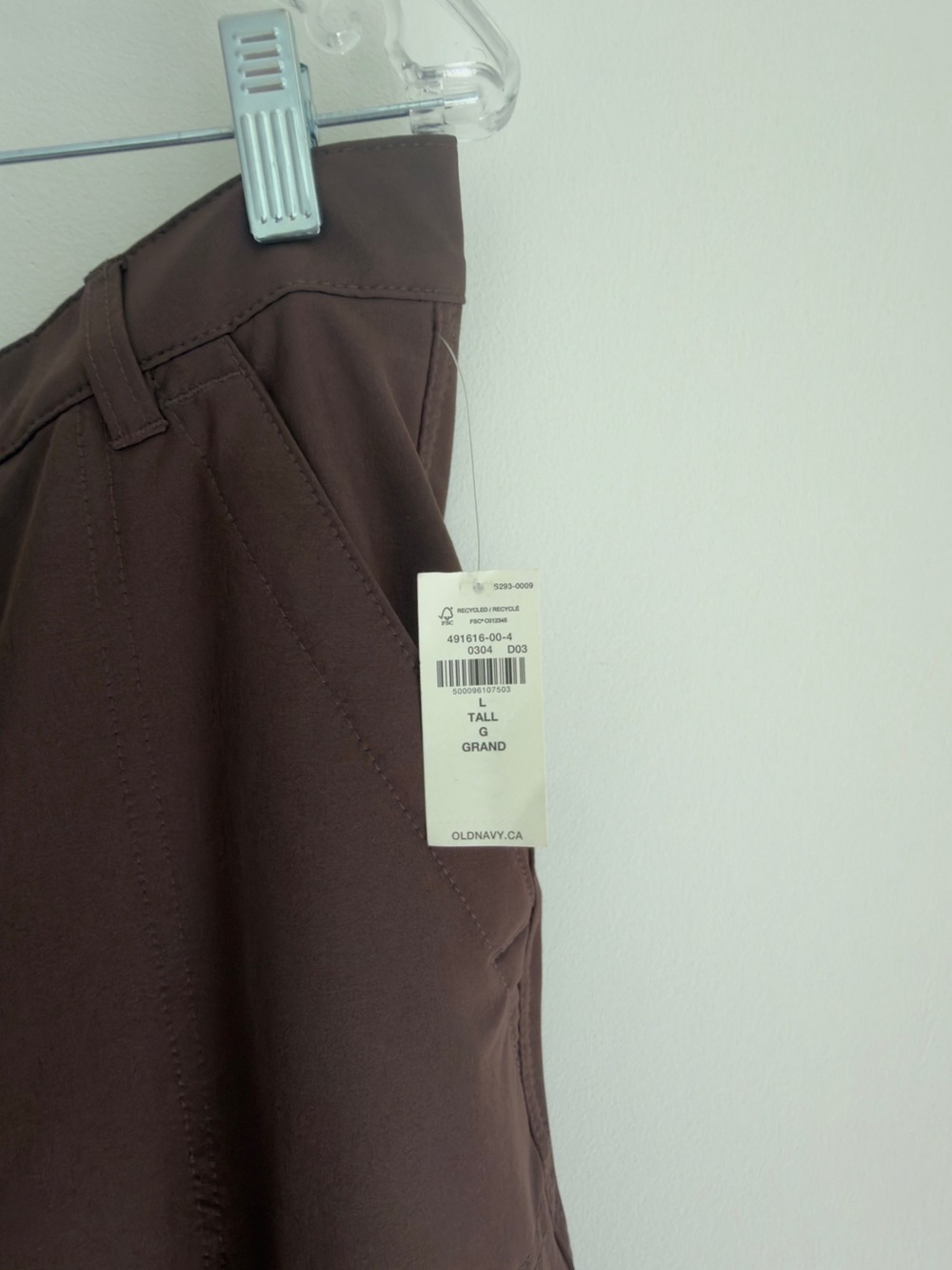 Old Navy Brown Wide-Leg Cargo Pants - Picture 6 of 6